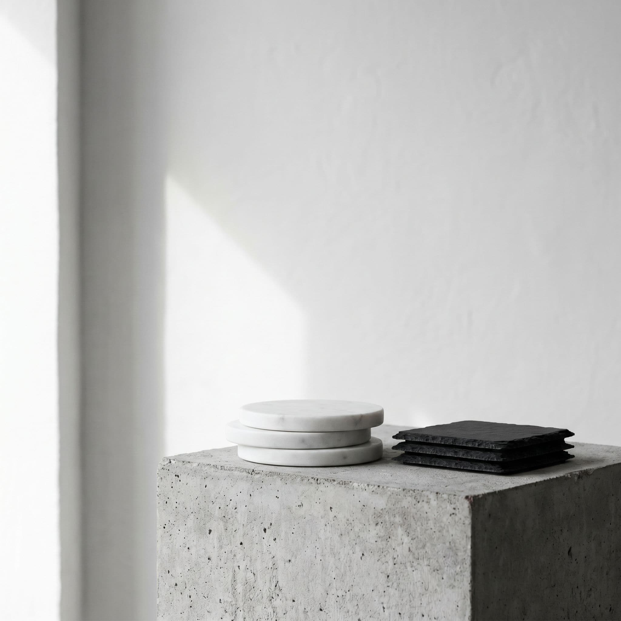 Sous-verres en ardoise