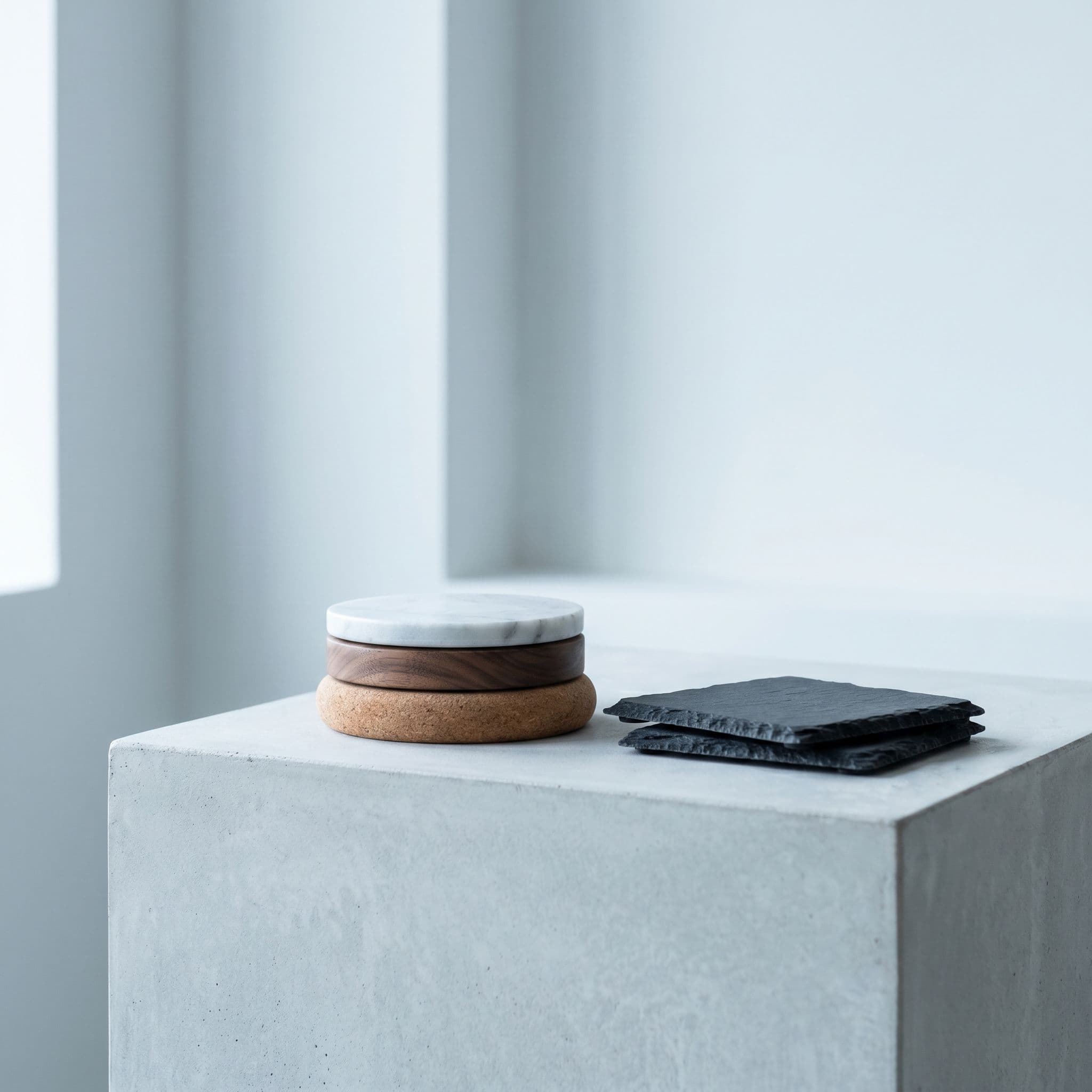 Sous-verres en bois